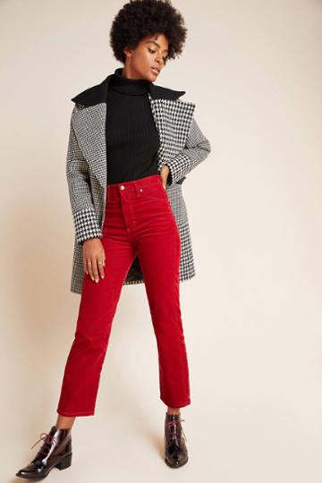 Nvlt Colorblocked Plaid Coat