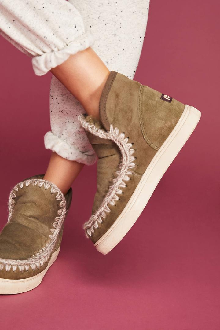 Anthropologie Mou Suede Boots
