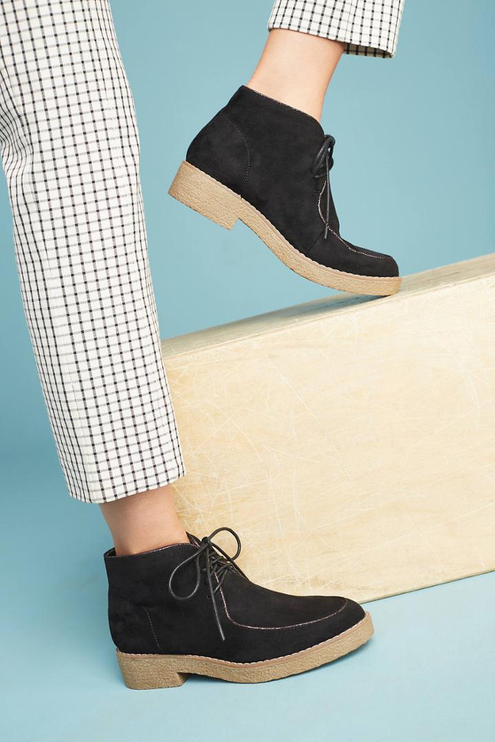 Vanessa Wu Lace-up Boots