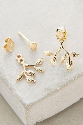 Anthropologie Fairfax Jacket Earrings