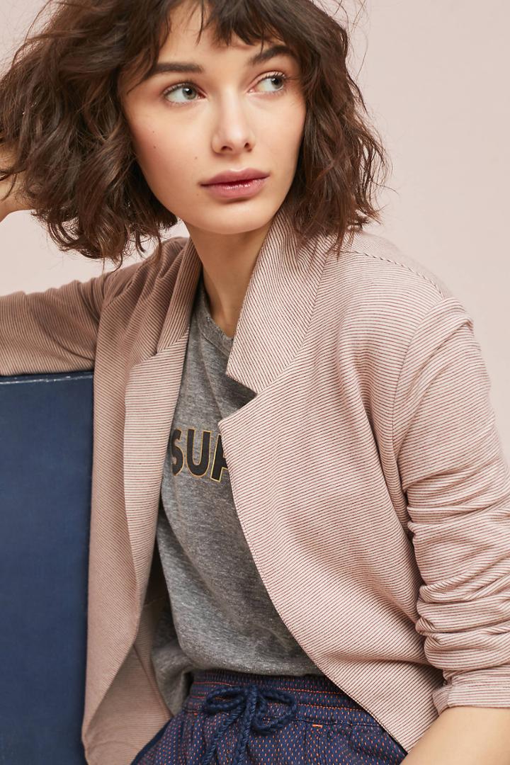 Bordeaux Edie Knit Blazer