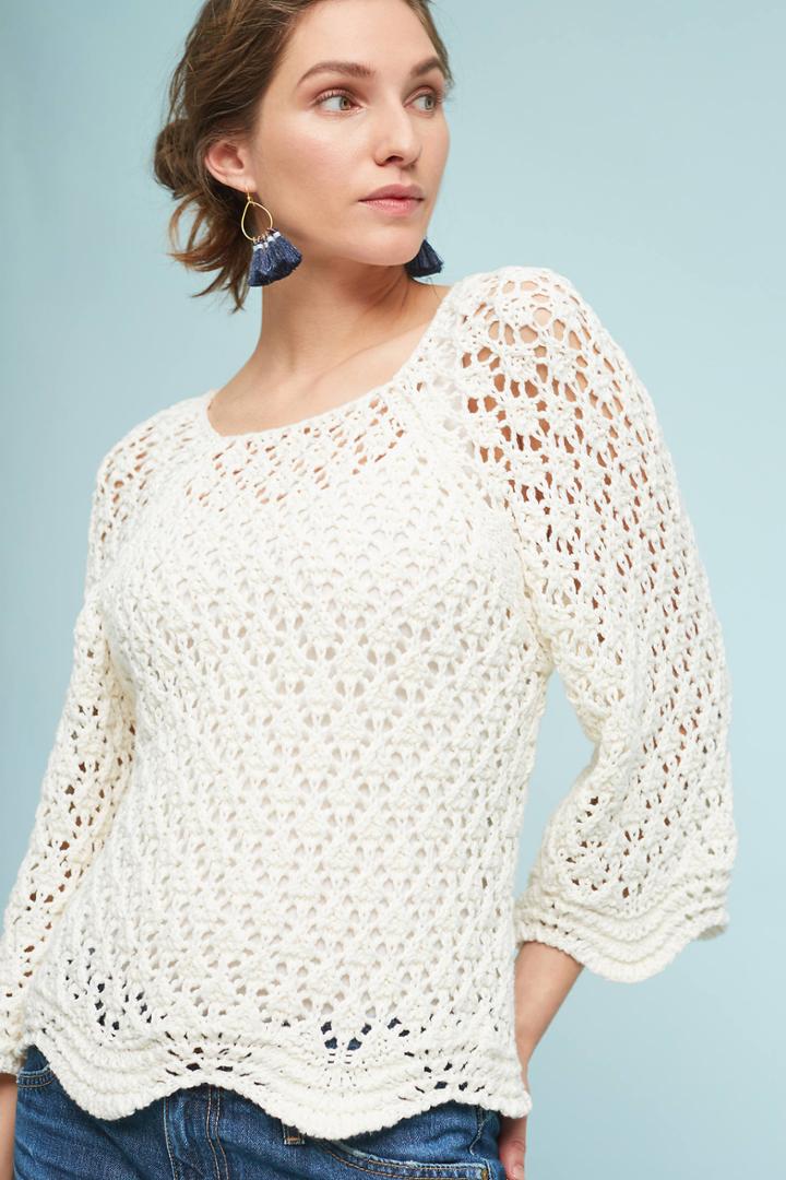 M.i.h. Bella Crocheted Sweater