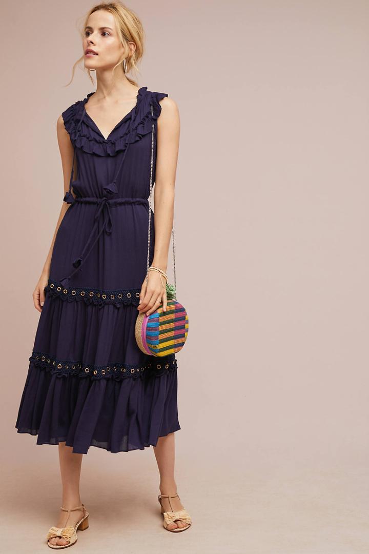 Misa Gabriella Midi Dress
