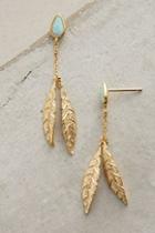 Anthropologie Crested Wing Drops