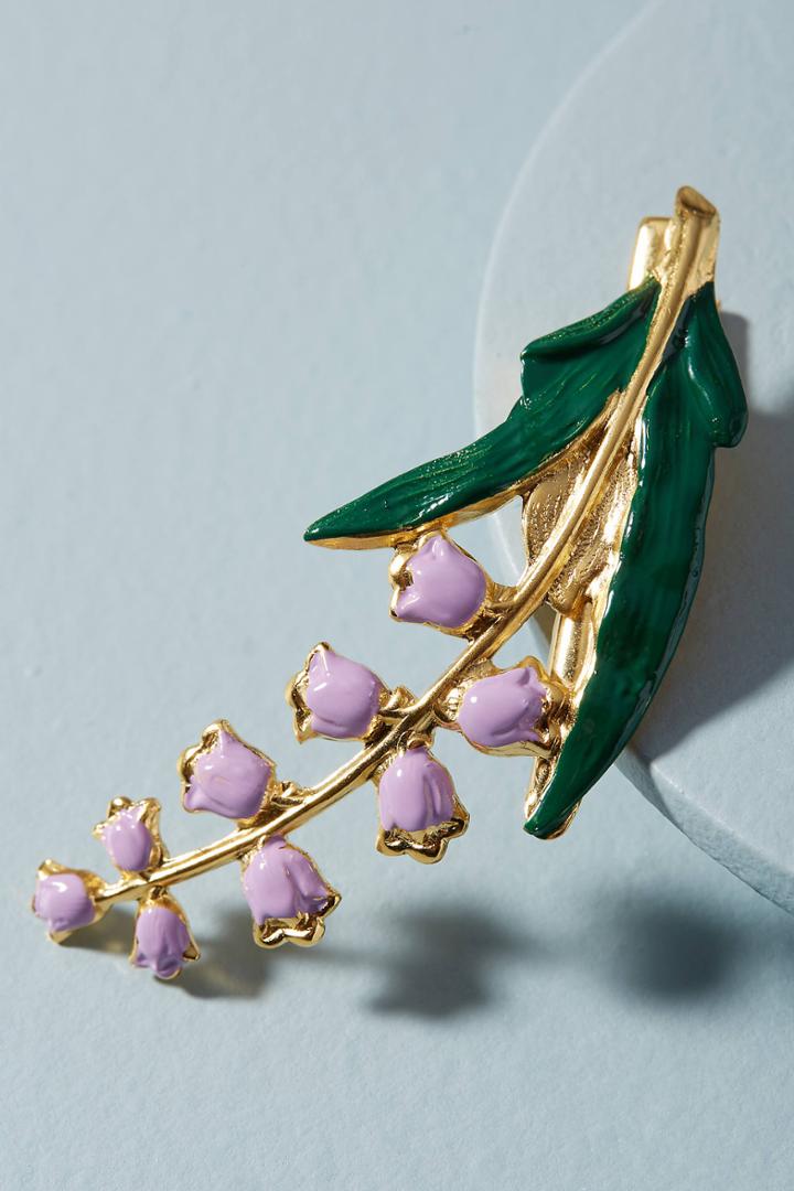 Epona Valley Painted Lily Hair Clip