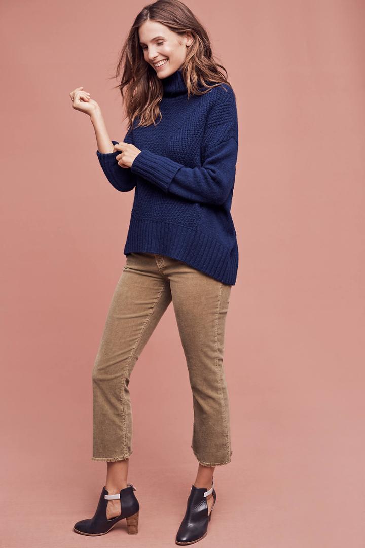 Current/elliott Mid-rise Kick Flare Cords