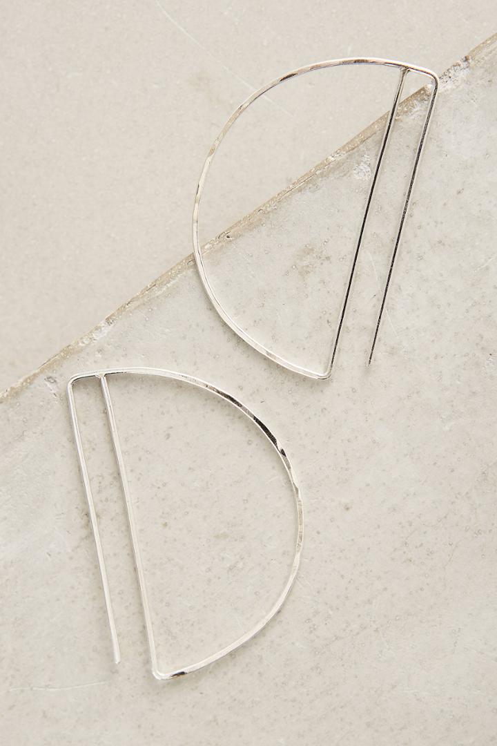 Lila Rice Deco Hoops