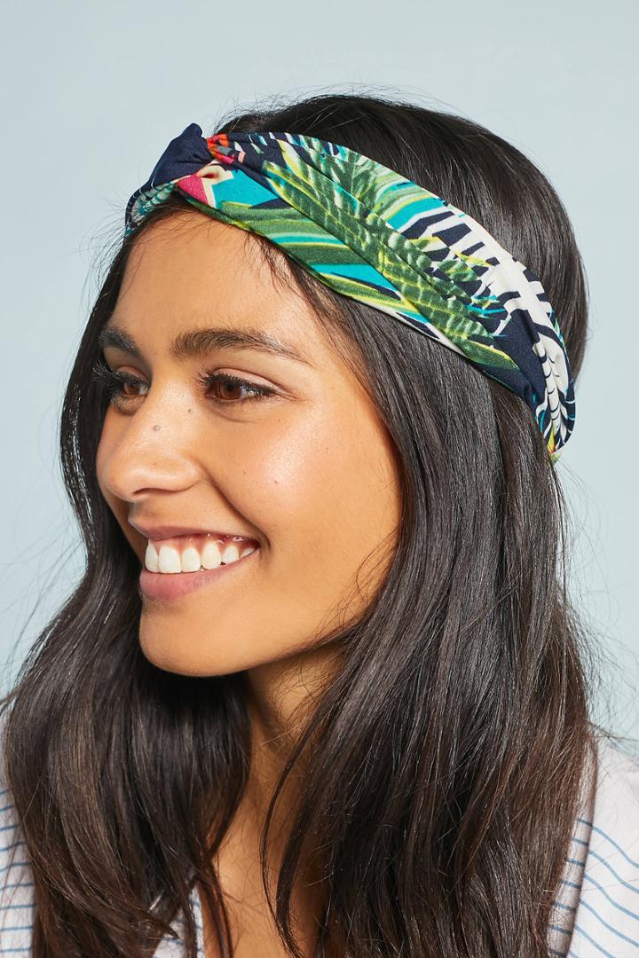 Anthropologie Tropical Twist Headband