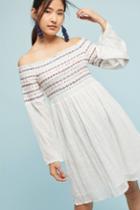 Farm Rio Off-the-shoulder Smocked Top