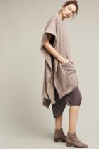 Anthropologie Frayed Edge Wrap