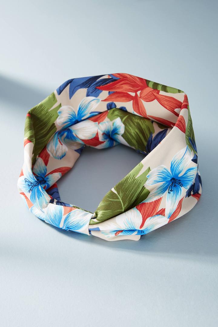 Anthropologie Sunward Floral Headband