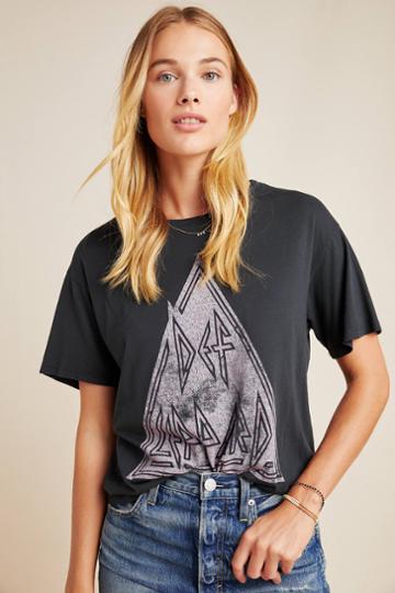 Letluv Def Leppard Graphic Tee