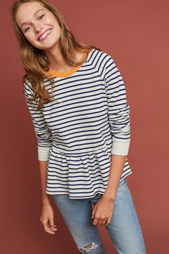 T.la Paramount Peplum Sweatshirt