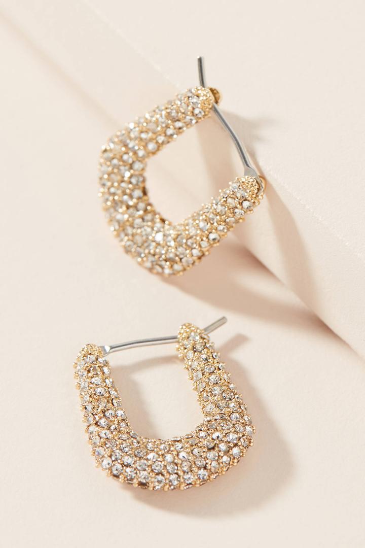 Anthropologie Eli Hugger Hoop Earrings
