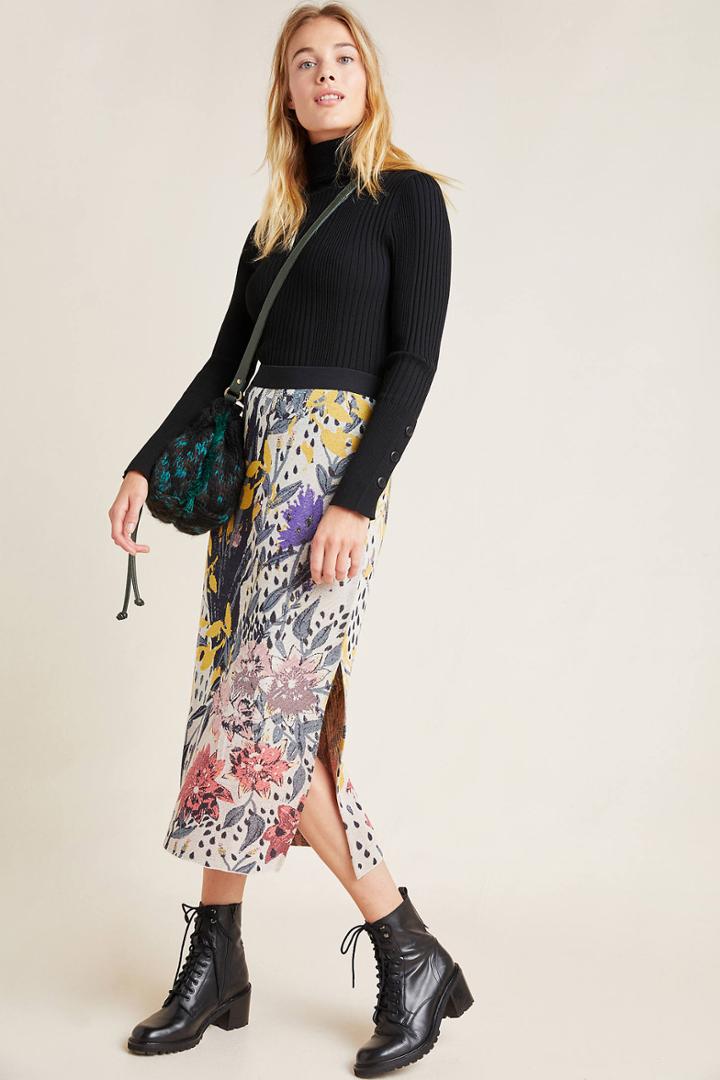 Aldomartins Teodora Knit Pencil Skirt