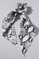 Anthropologie Ione Snake Scarf Ponytail Holder