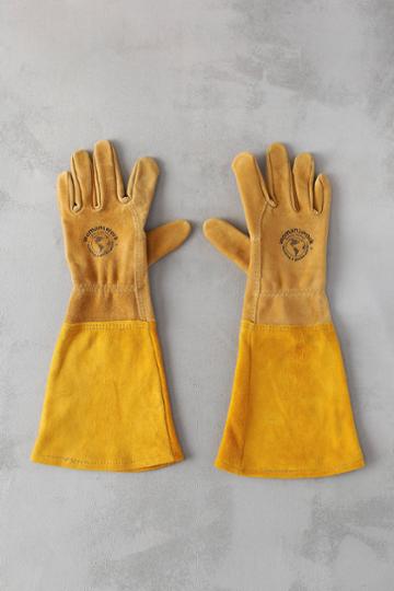 Womanswork Leather Gauntlet Garden Gloves