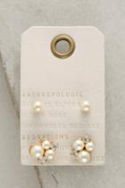 Anthropologie Pearlescent Earring Set