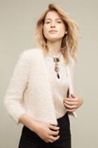 Knitted & Knotted Faux-fur Bomber