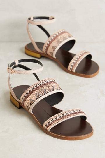 Lola Cruz Beaded Sandals