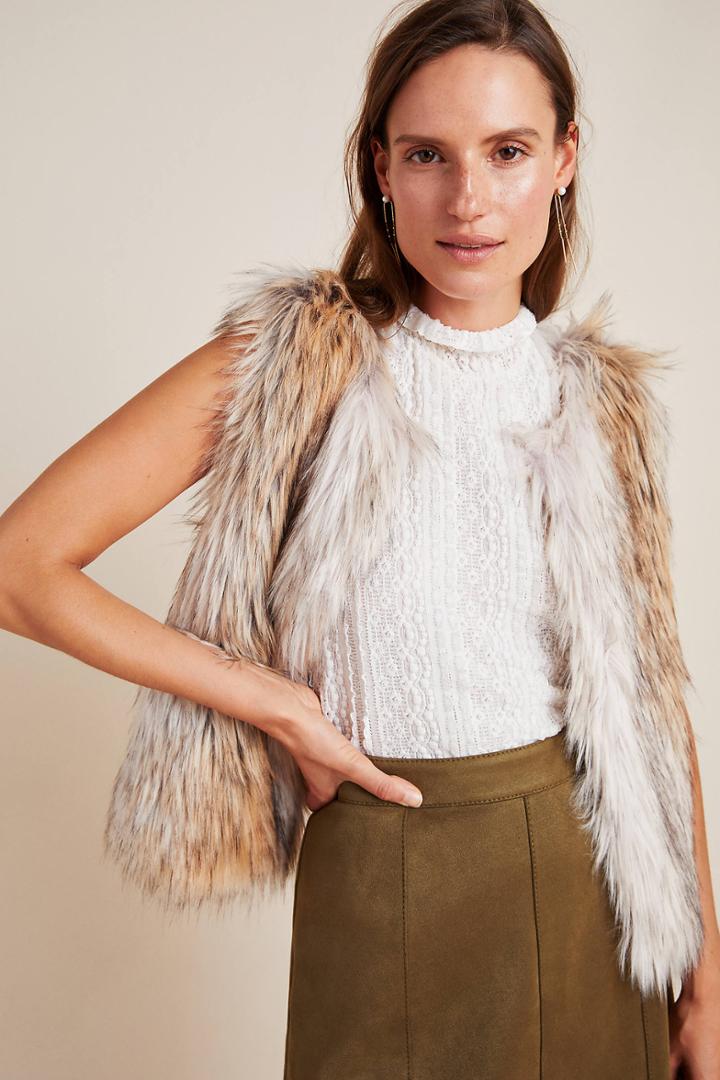 Bb Dakota Josie Faux Fur Vest