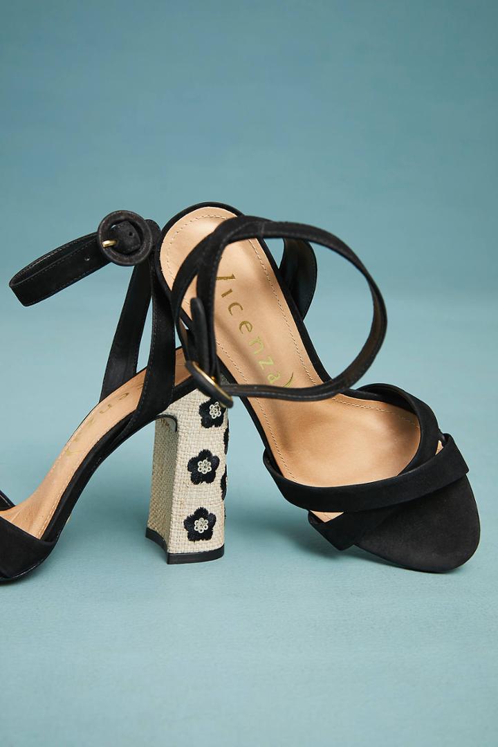 Vicenza Flower-spotted Heels