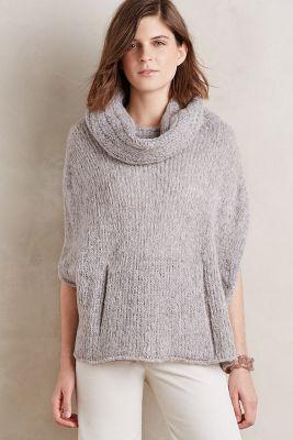 Anthropologie Cowled Zadie Poncho