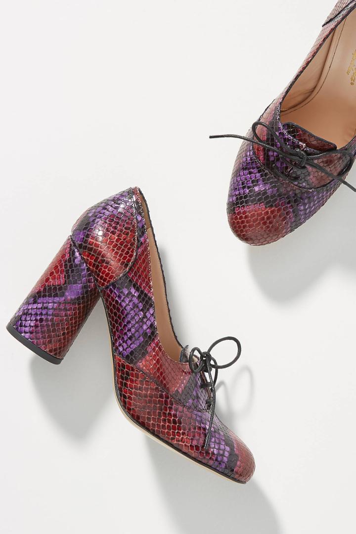 Lenora Mariel Snake Heels