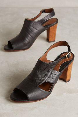 Luiza Perea Memo Slingbacks Black