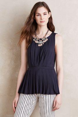 Deletta Corbara Peplum Tank