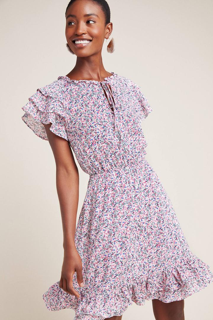 Labiz Jeanne Ditsy Floral Dress