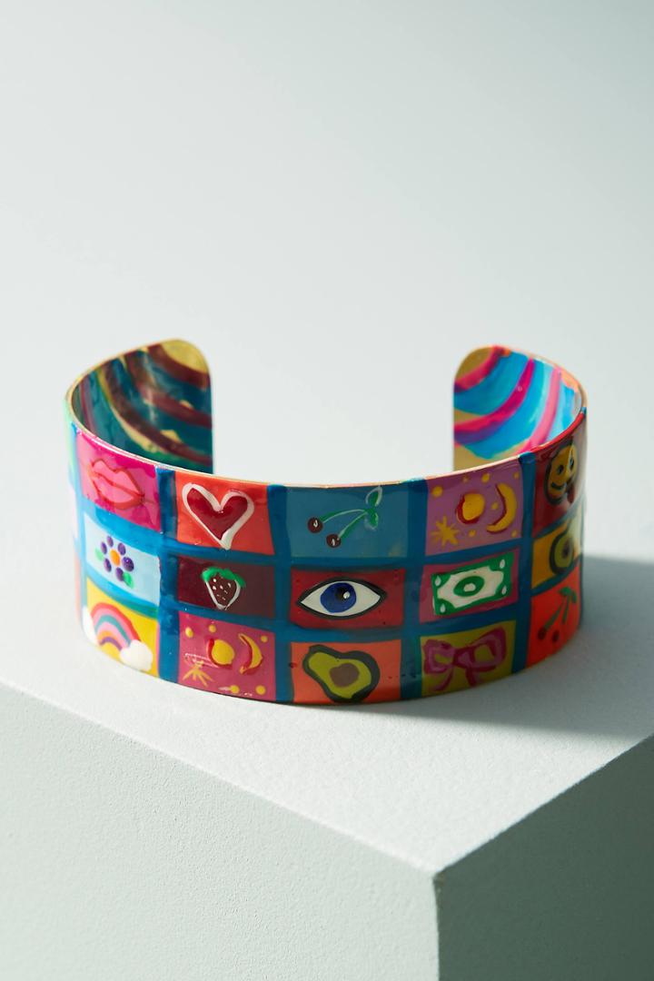 Susan Alexandra La Loteria Cuff Bracelet
