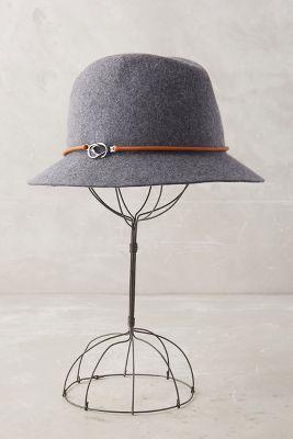 Anthropologie Jordana Buckle Fedora