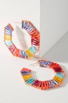 Baublebar Rainbow Hexagonal Hoop Earrings