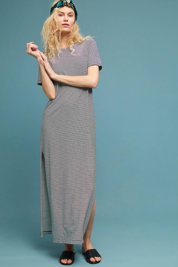 Amo Striped Maxi Dress