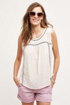 Velvet By Graham And Spencer Embroidered Forada Tank