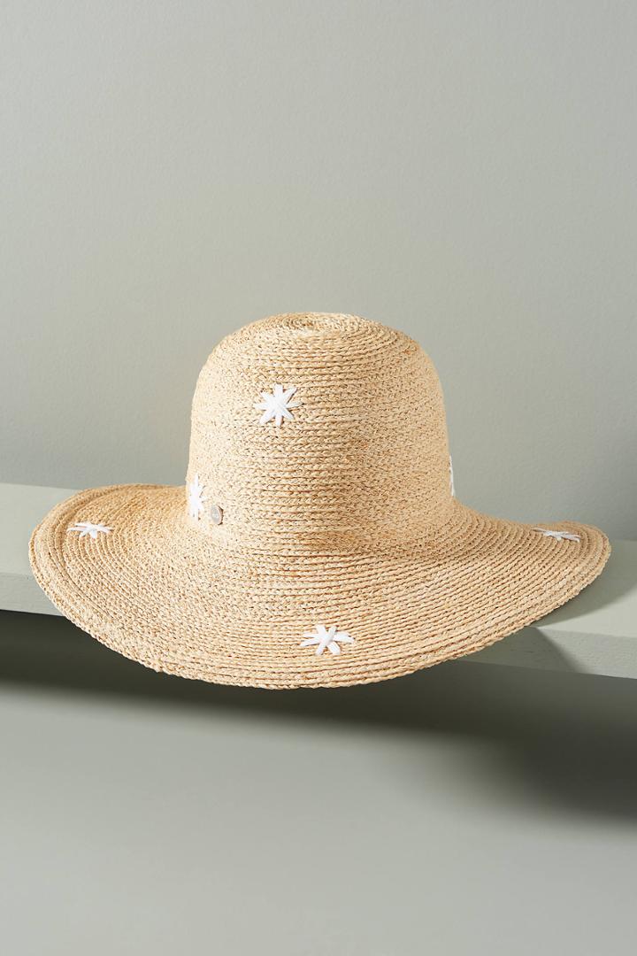 Tracy Watts Embroidered Stella Hat