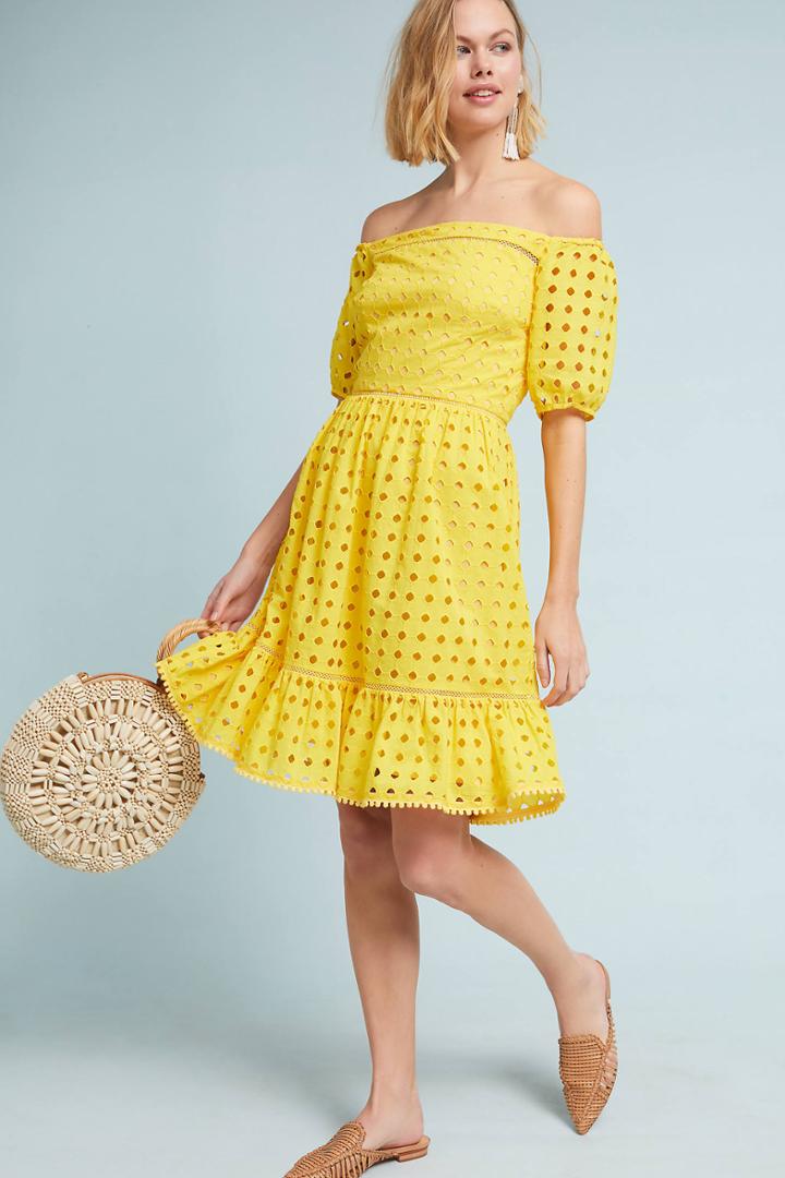 Donna Morgan Shelby Eyelet
