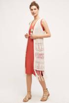 Moth Fringed Sweater Vest