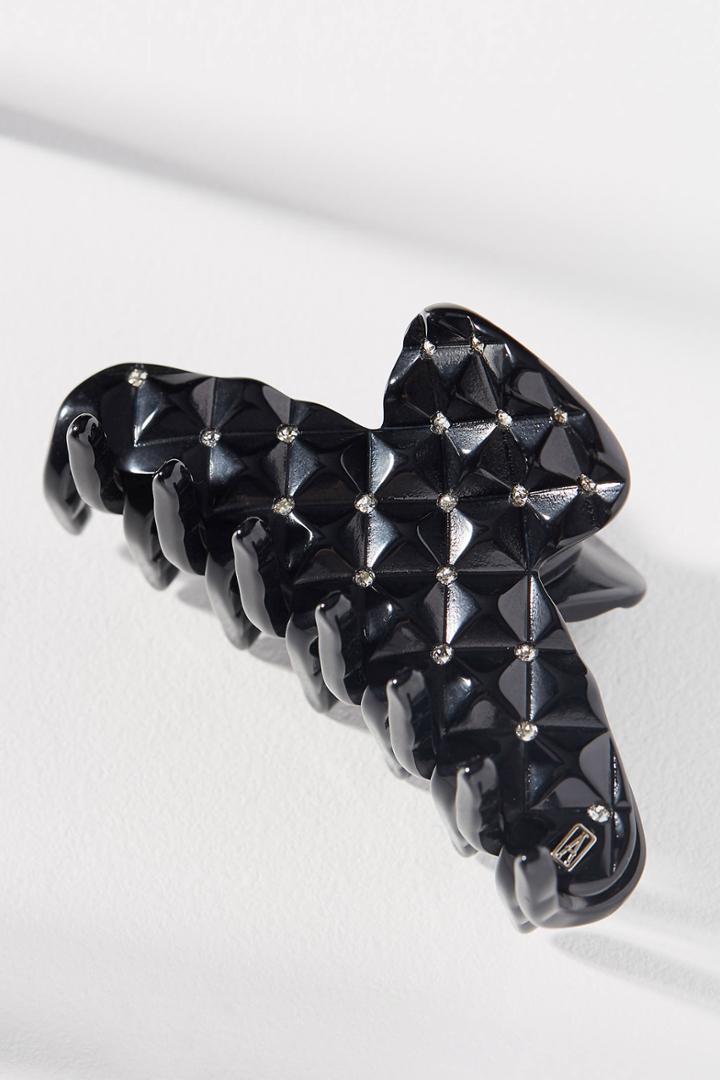 Alexandre De Paris Quilted Hair Clip