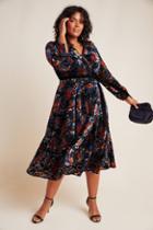 Hutch Deirdre Velvet Wrap Dress