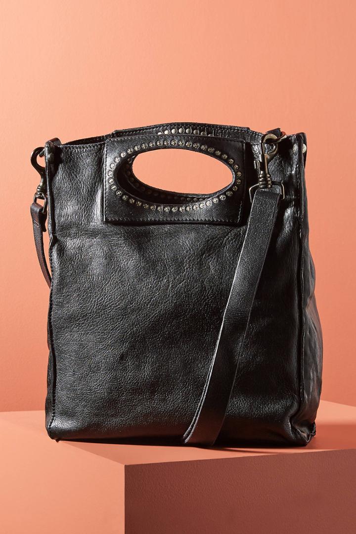 Campomaggi Top-handled Leather Clutch