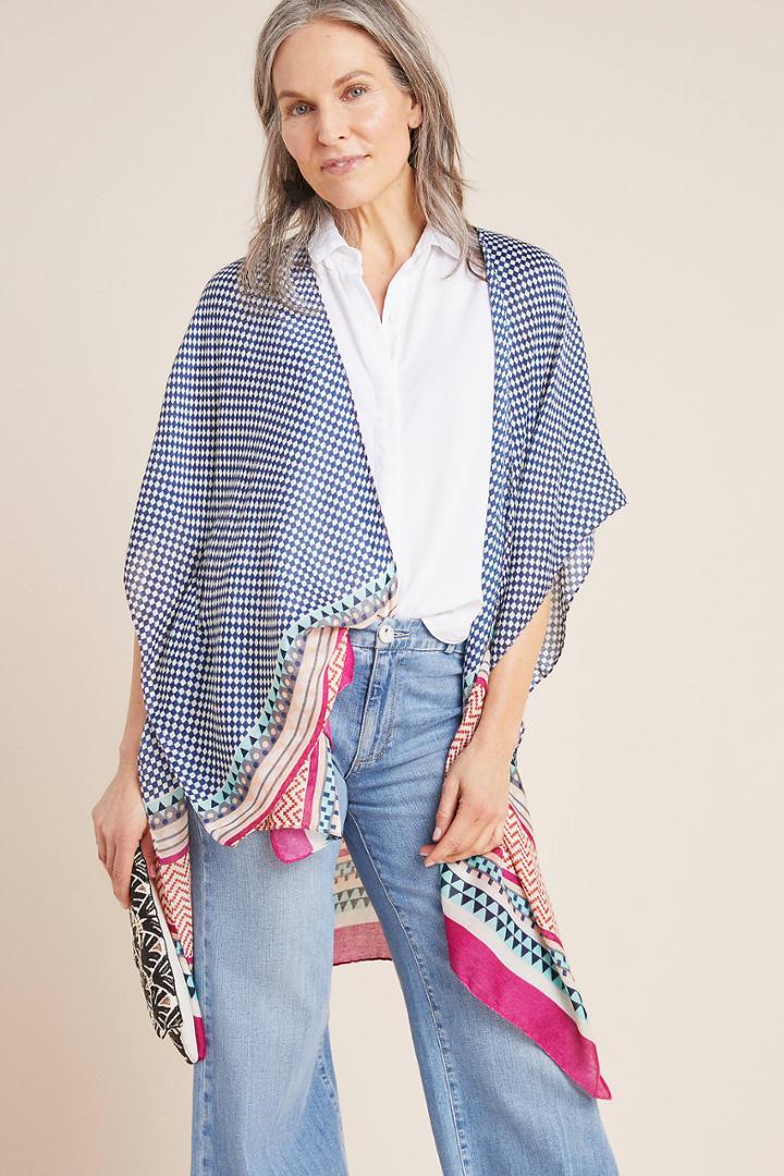 Anthropologie Danica Printed Kimono