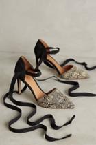Howsty Luena Raffia Pumps