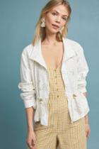 Anthropologie Eyelet Anorak