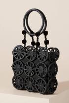 Anthropologie Amanda Crocheted Mini Basket Bag