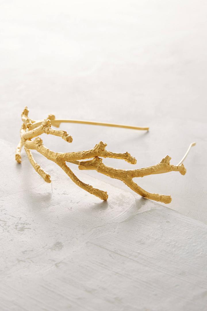 Epona Valley Golden Twig Headband