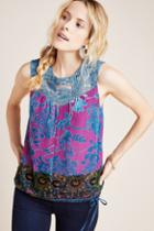 Tiny Mika Lacy Velvet Top