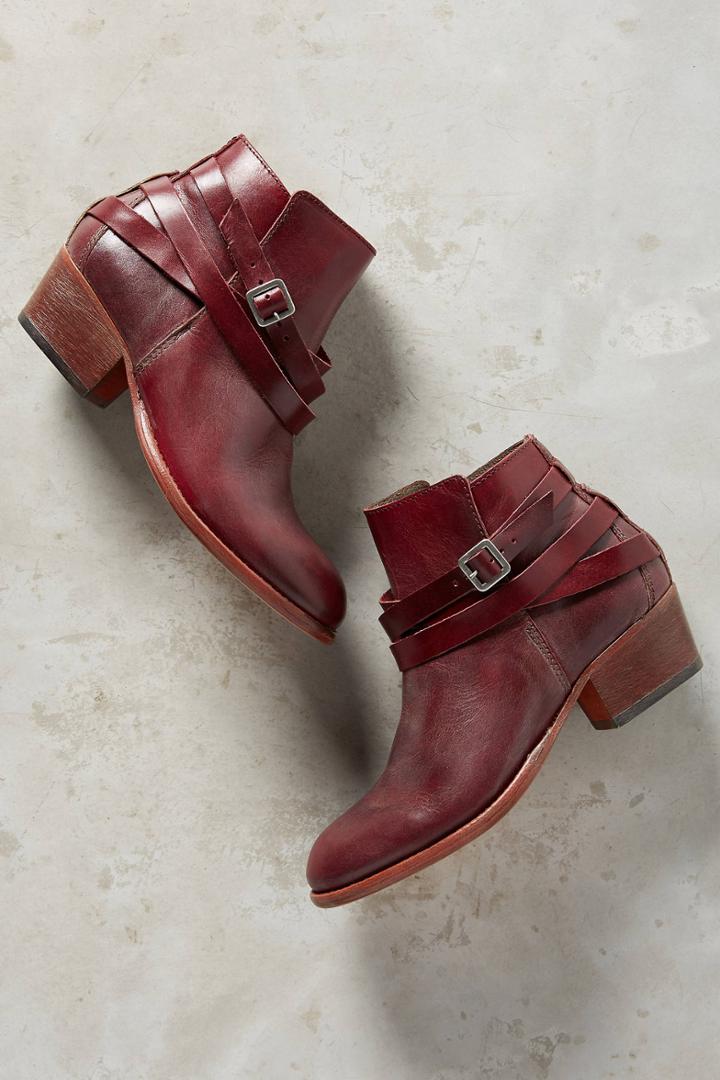 Anthropologie Hudson Horrigan Harness Booties
