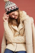 Moth Mixed-yarn Sweater Jacket